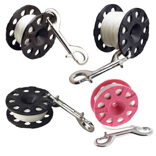 Bobinas OMS con mosquetón acero inoxidable - 23m, 30m, 45m