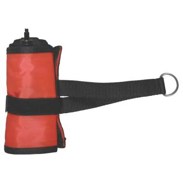 Semi-open 1.8 m landing parachute with purge SLIM OMS|