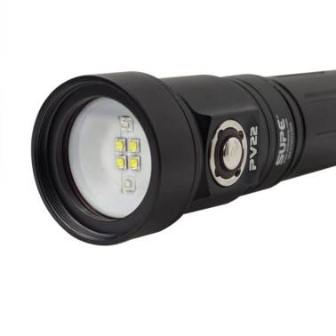 Phare de plongée vidéo 2000 lumens PV22UV SUPE|
