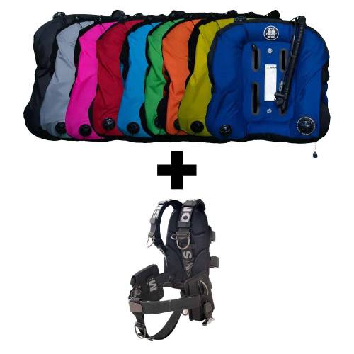 Pack Wing Deep Ocean 2.0 27.2L + SmartStream Harness OMS
