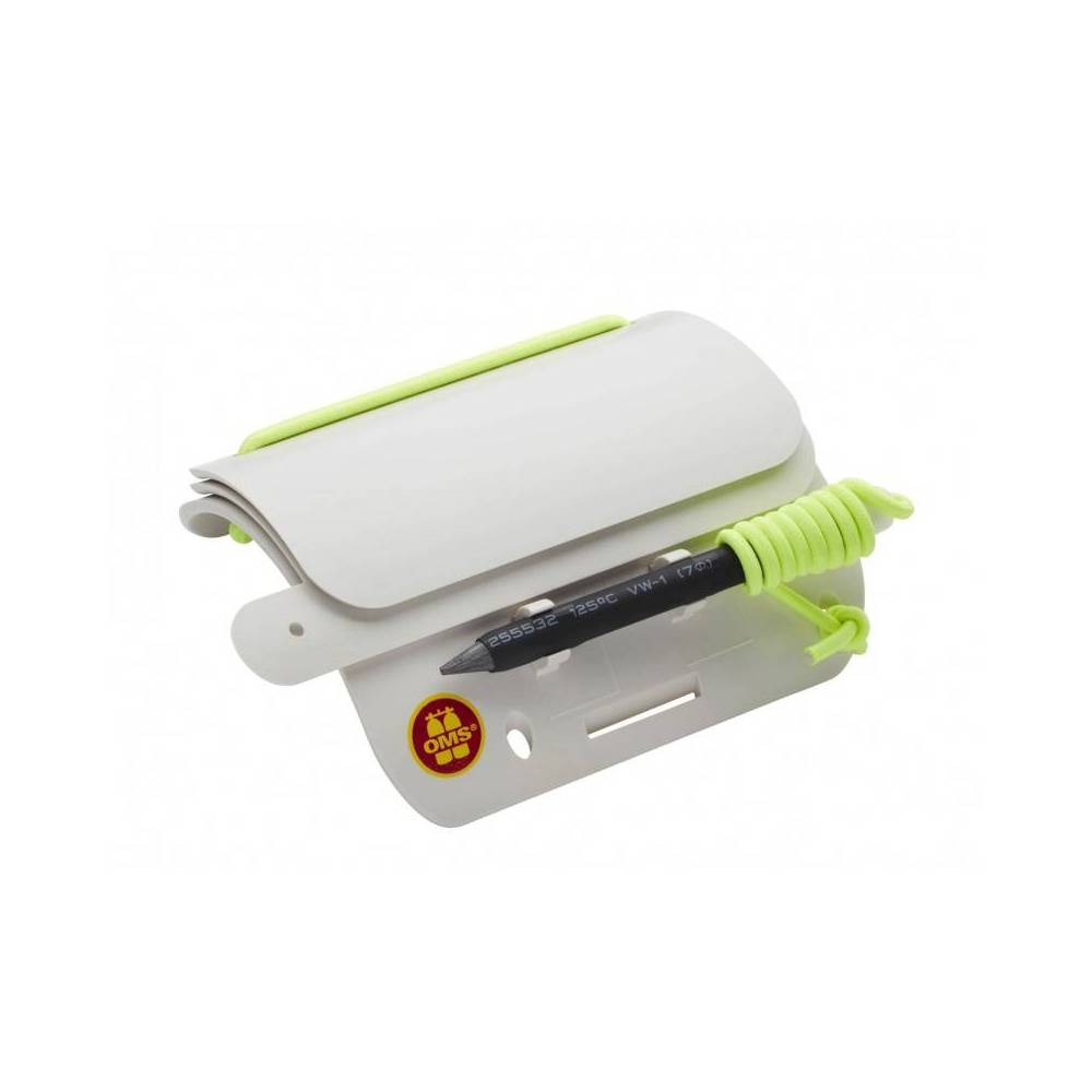 Three-page wrist slate|