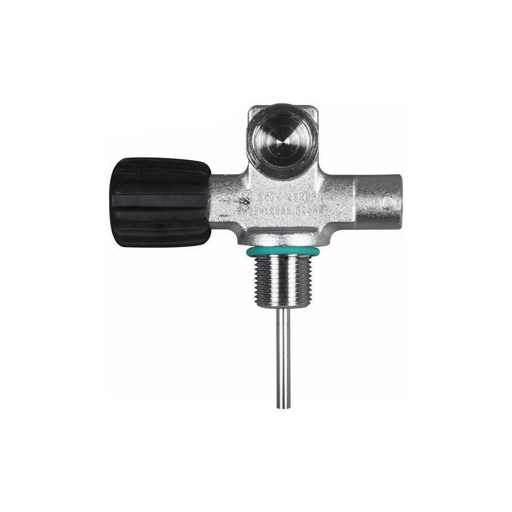 Left extendable valve DIN 230 bar SCUBATEC