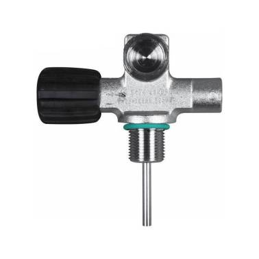 Left extendable valve DIN 230 bar SCUBATEC
