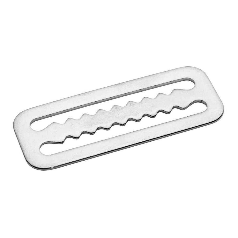 Stainless steel webbing block 3 OMS serrated bars|