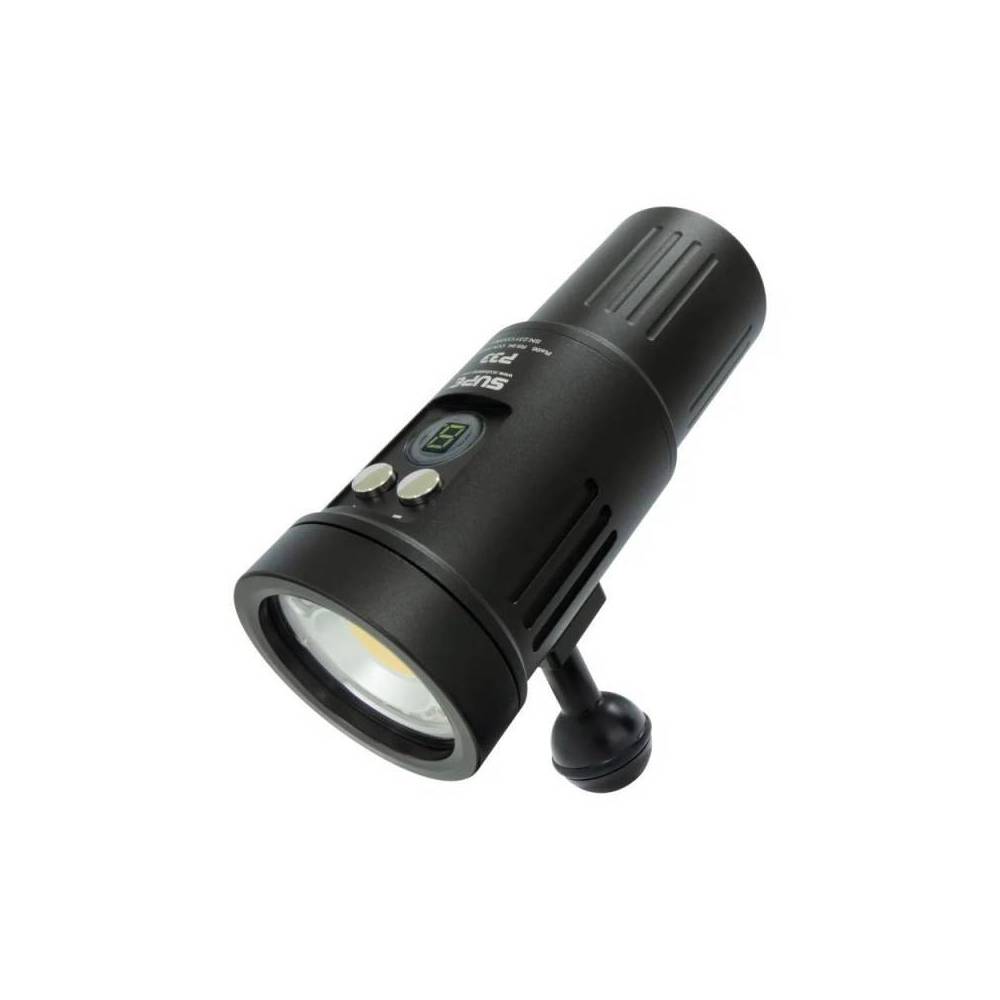 Phare de plongée vidéo/flash compact 5000 lumens P33 SUPE|