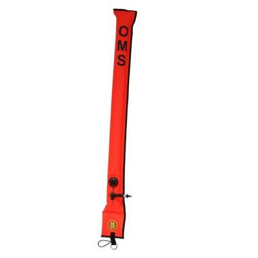 1m closed level safety parachute with OMS drain|