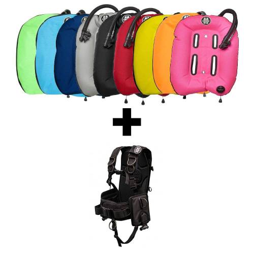OMS Wing Performance Mono 14.5L + IQ Lite CB Harness Pack