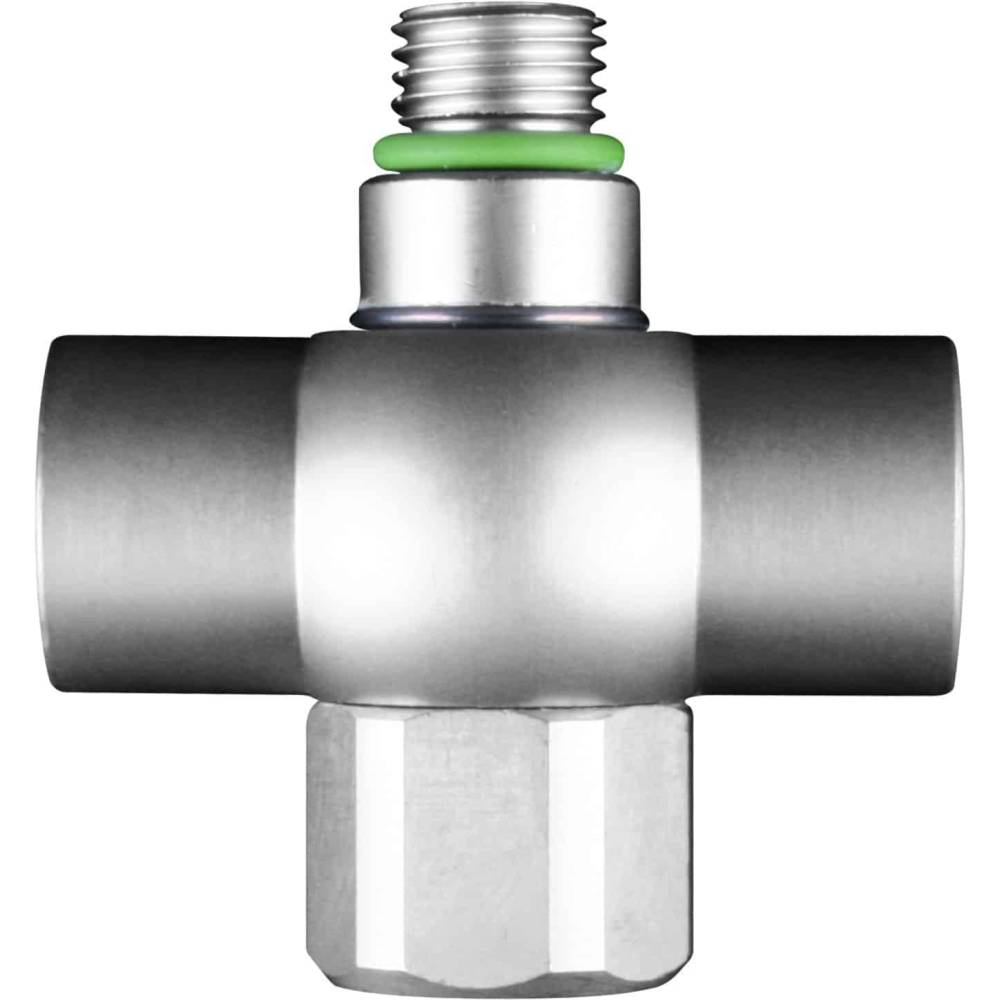 Connector MP 190° + 90° 3/8" Male to 3 MP 3/8" Female OMS outlets|