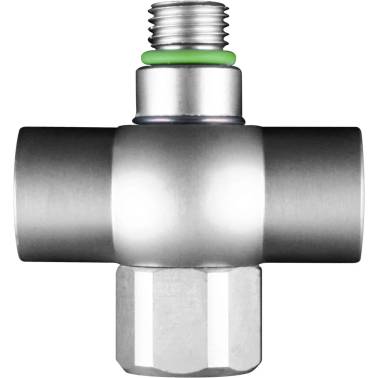 Conexión MP 190° + 90° 3/8" Macho a 3 MP 3/8" Hembra OMS salidas|