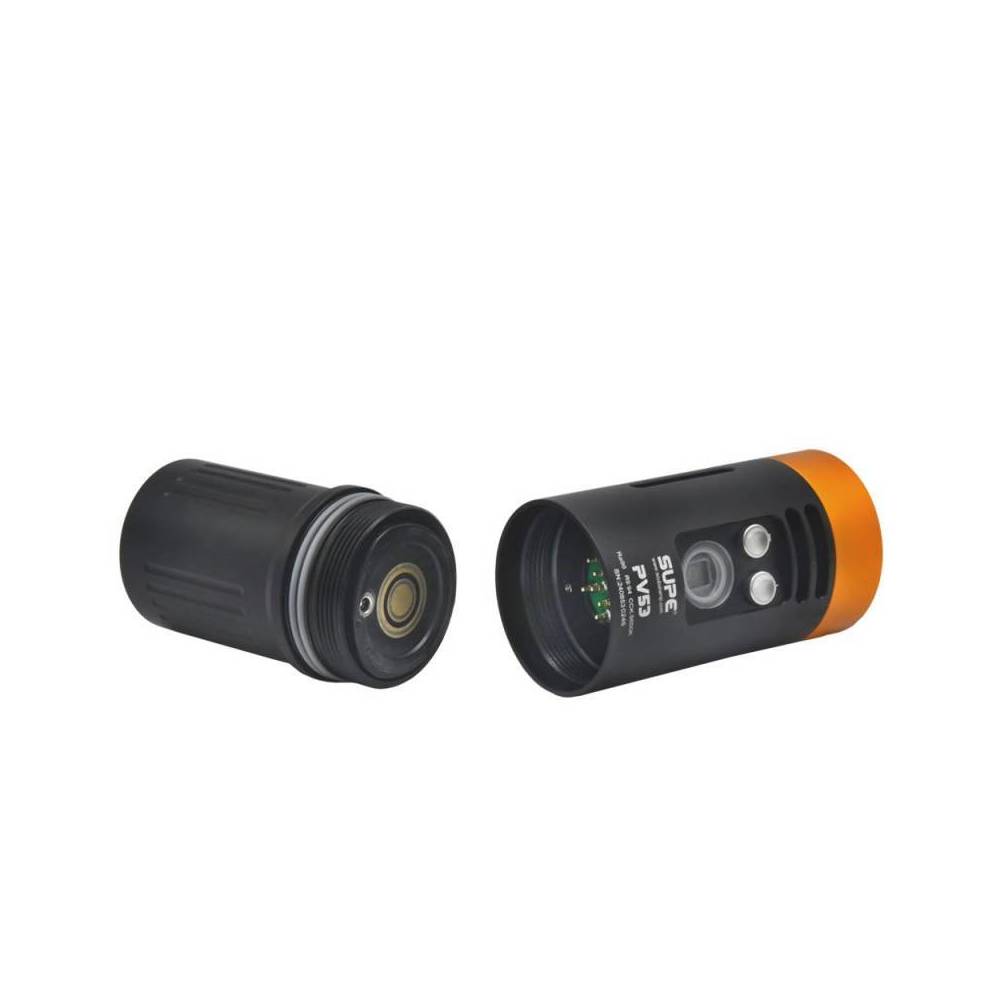 Diving Light Dual Beams Video/Exploration 5000 Lumen PV53 SUPE|