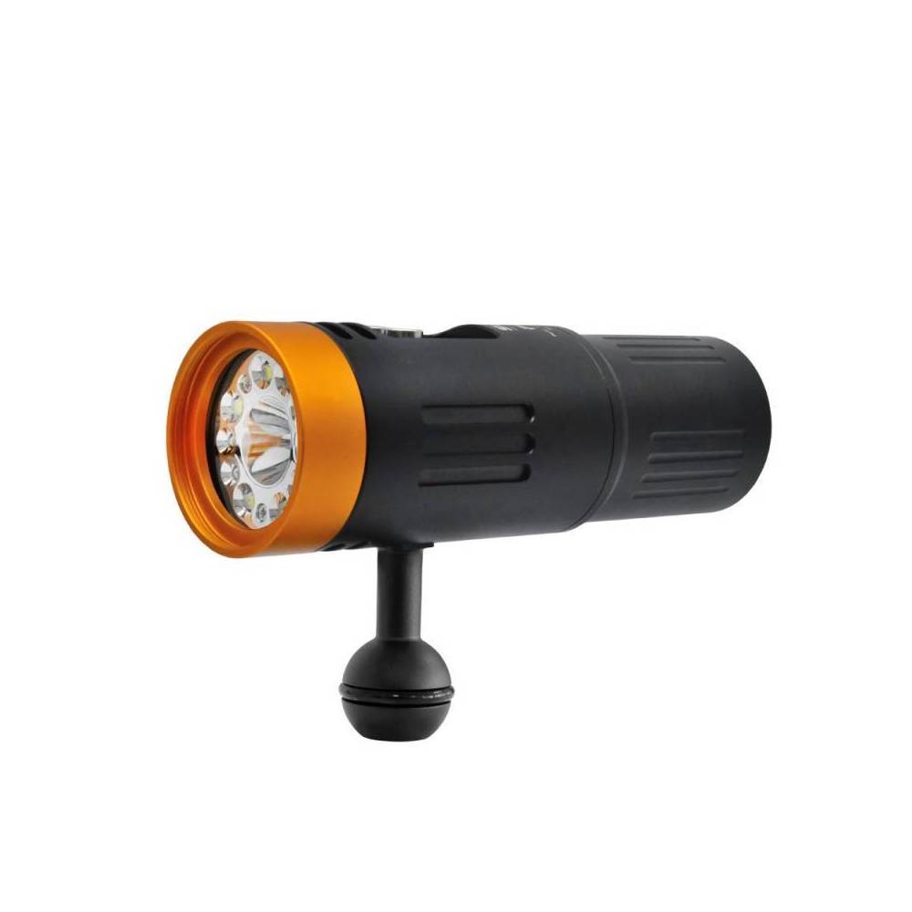 Phare de plongée double faisceaux vidéo/explo 5000 lumens PV53 SUPE|