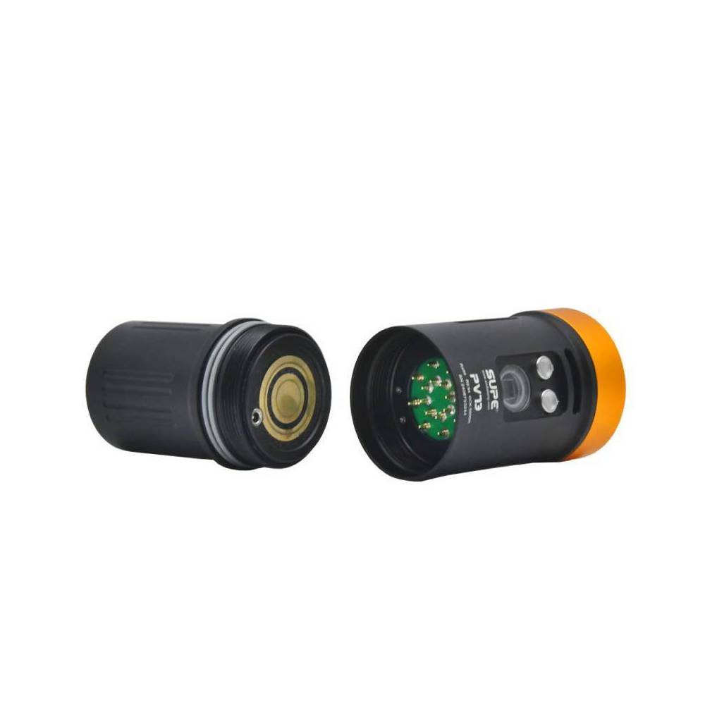 Phare de plongée double faisceau vidéo/explo 7000 lumens PV73 SUPE|