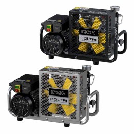 Compresseur portable haute pression COLTRI ICON LSE 100 EM – Air respirable et Nitrox jusqu'à 40%