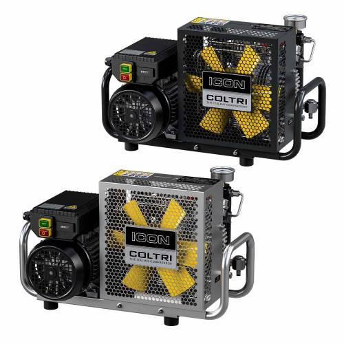 Compresor portátil de alta presión COLTRI ICON LSE 100 EM – Aire respirable y Nitrox hasta 40%