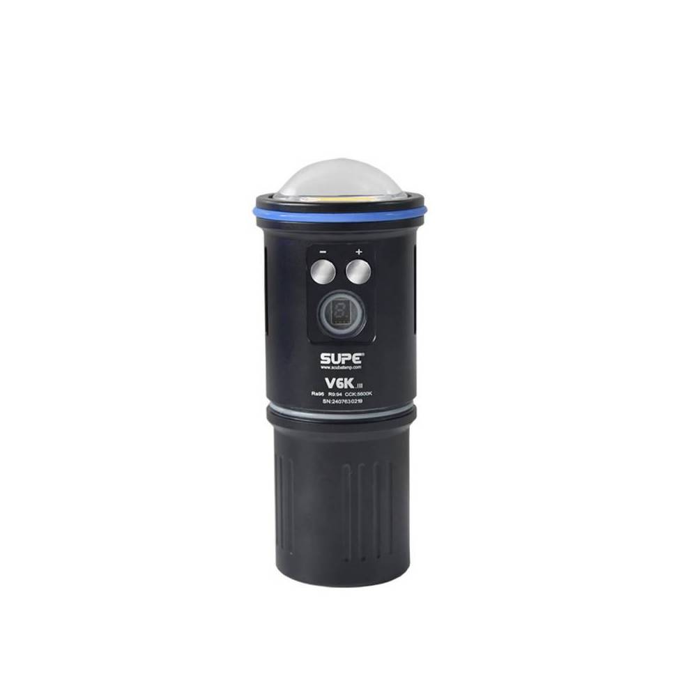 Phare de plongée vidéo 12000 lumens V6KV3 SUPE|
