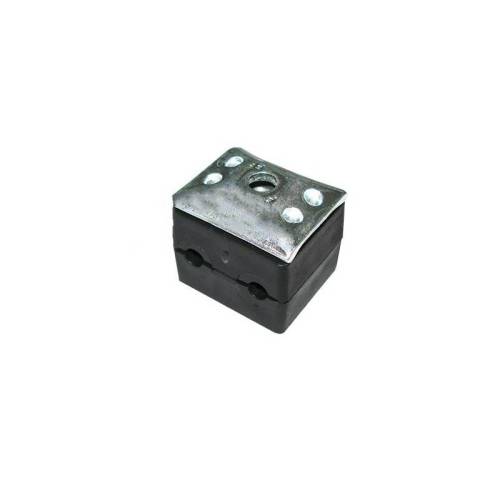 Clamp for stainless steel tubes with upper plate