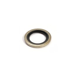 BS 1/4" Gas sealing ring in cadmium-plated steel.