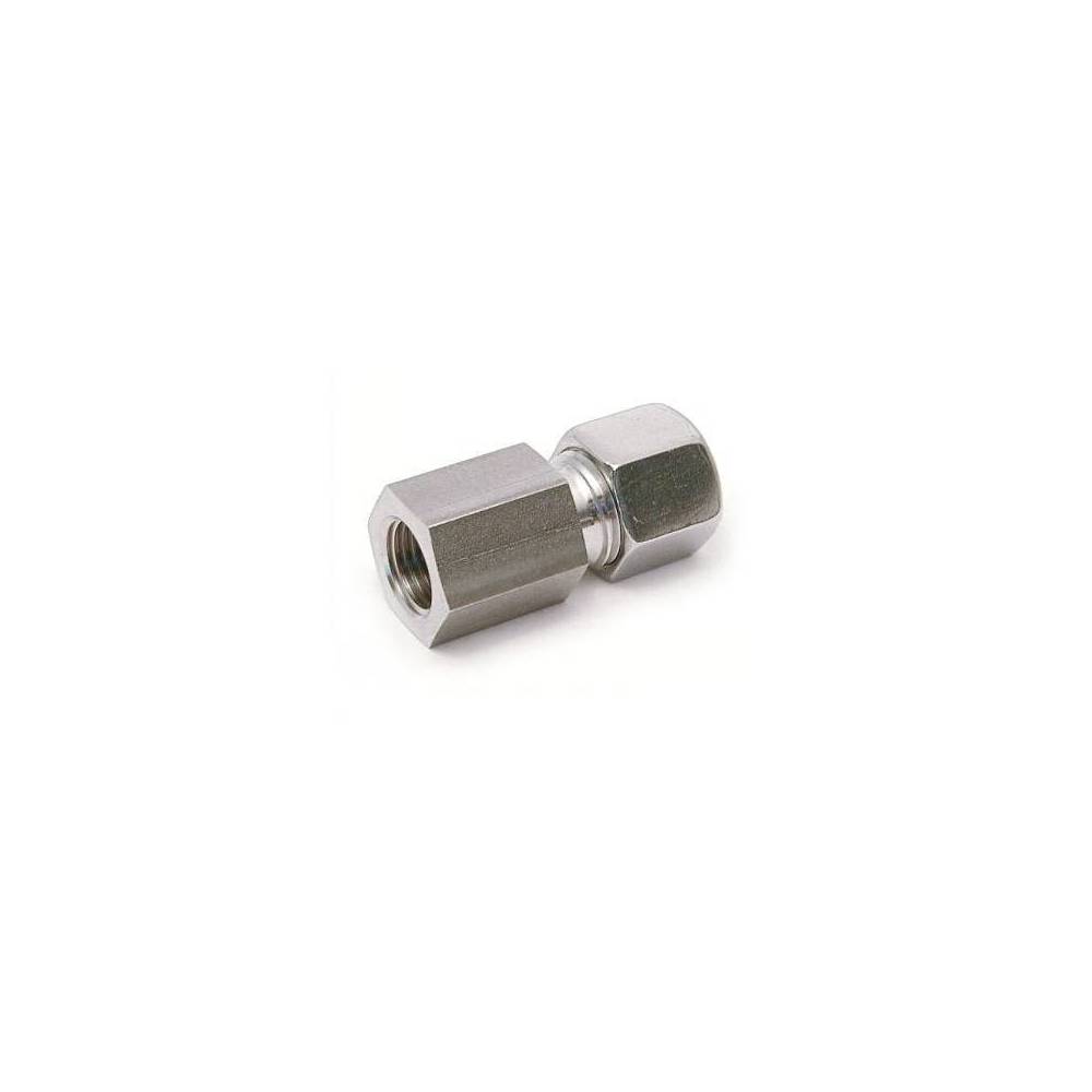 Union droit femelle 1/4" BSP conique / 8S|