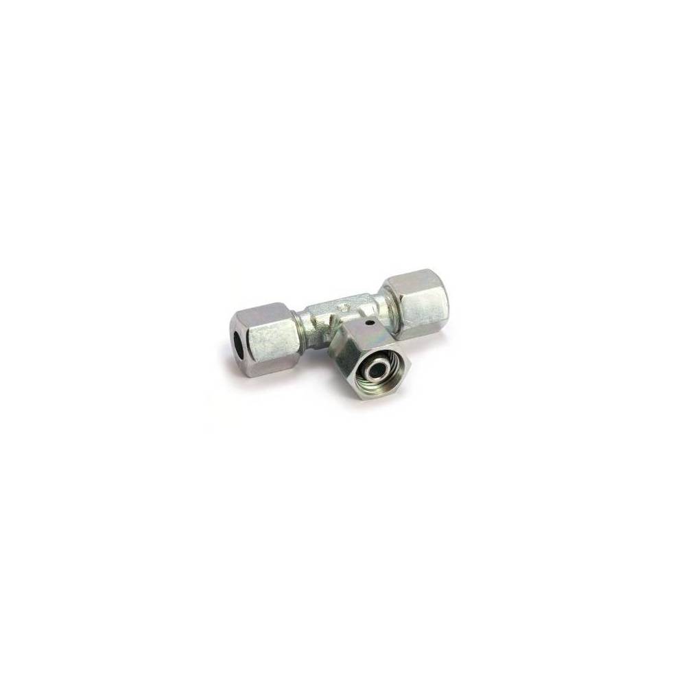 Raccord T orientable au centre 6S|