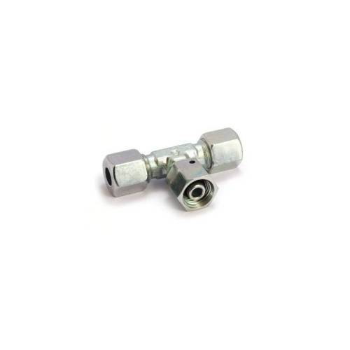 Centrally swivel tee fitting 8S