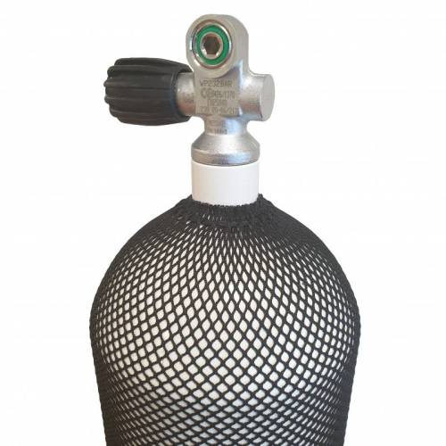 Net for diving cylinder