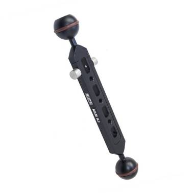 Adjustable aluminium arm with 25mm balls SUPE|