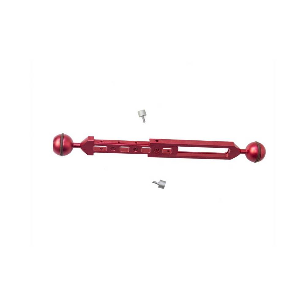 Adjustable aluminium arm with 25mm balls SUPE|