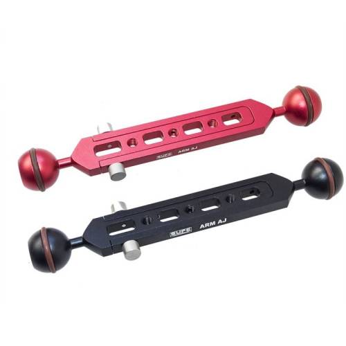 Adjustable aluminium arm with 25mm balls SUPE
