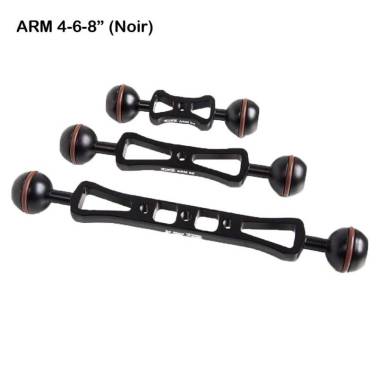 Bras aluminium avec boules 25mm SUPE|