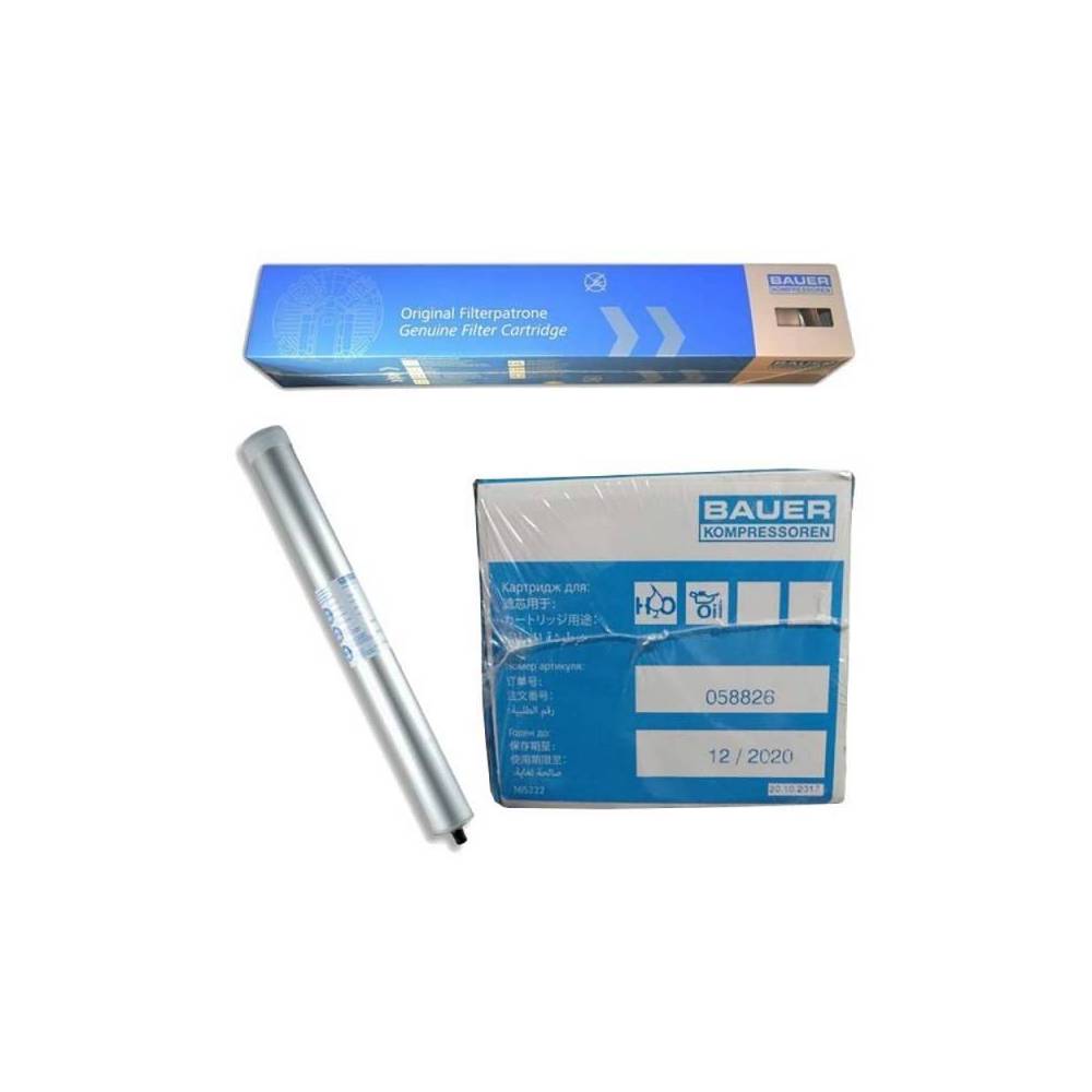 Cartouche de filtration P61 pour compresseur BAUER|