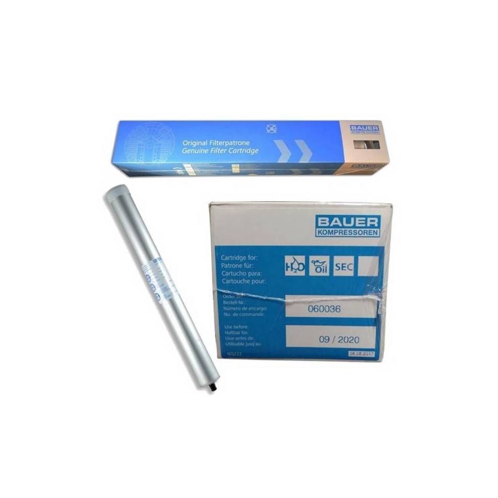Cartouche de filtration P60 securus pour compresseur BAUER|