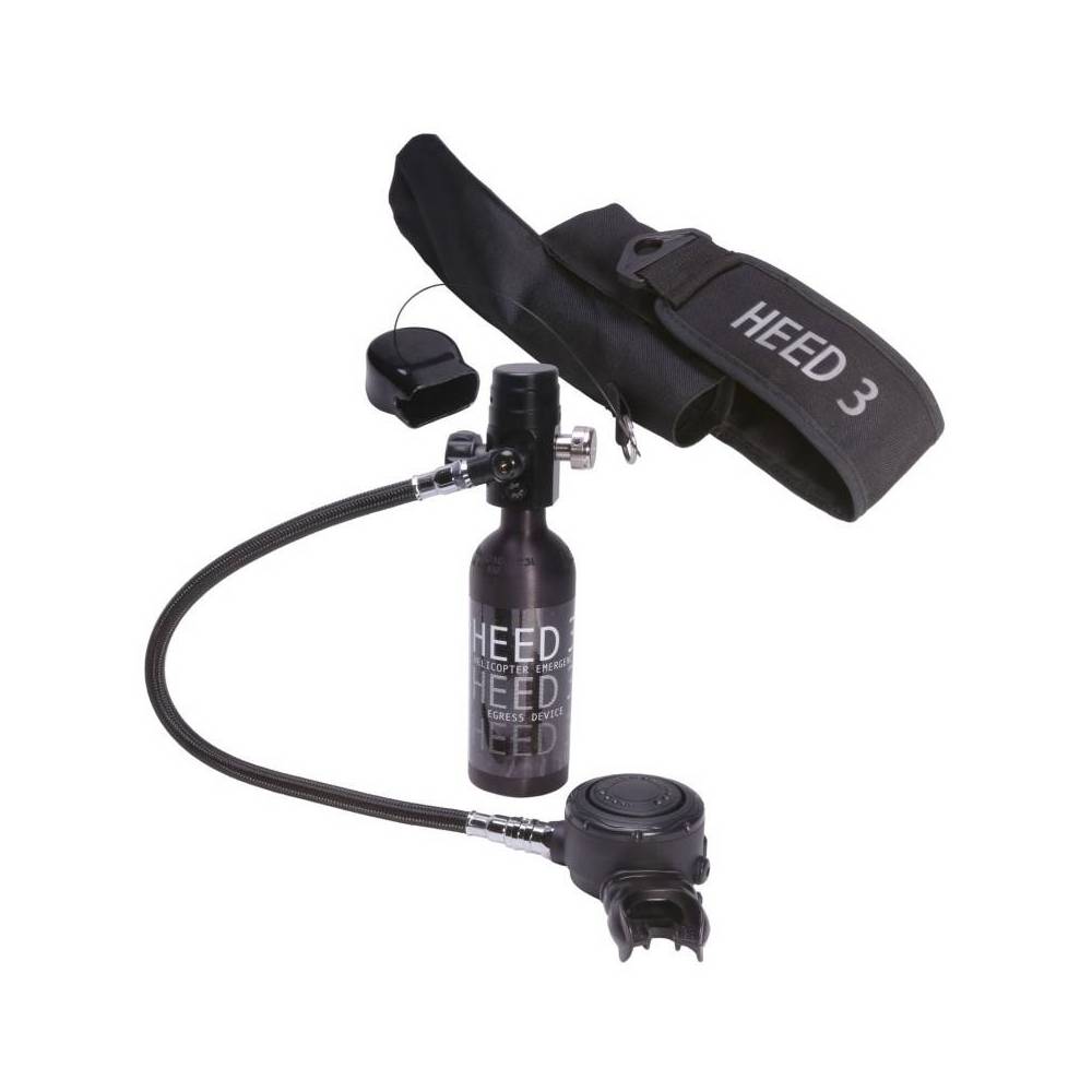 Kit SPARE AIR HEED3 200 con latiguillo y regulador de 2ª etapa|