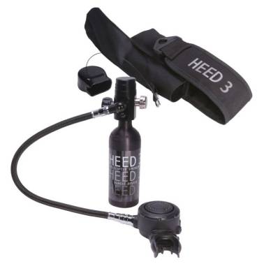 Kit SPARE AIR HEED3 200 con latiguillo y regulador de 2ª etapa|