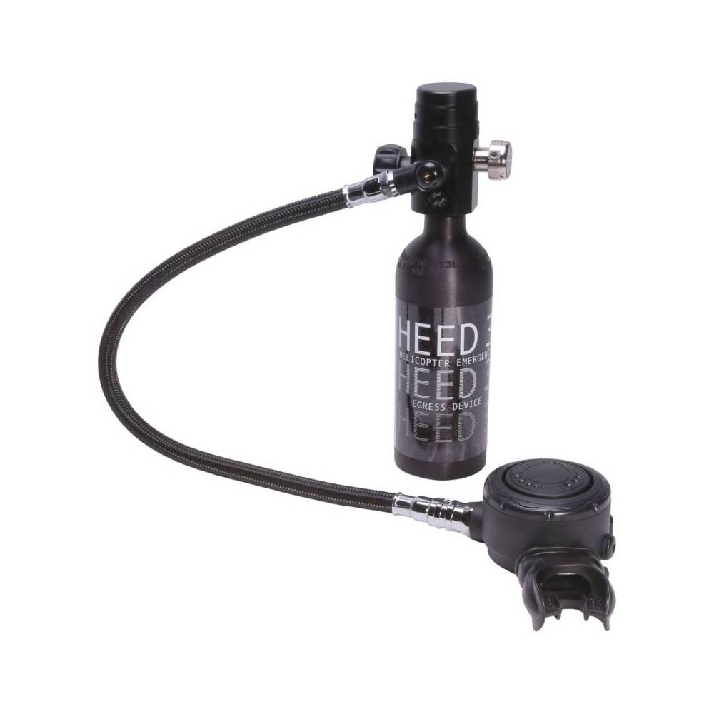 Kit SPARE AIR HEED3 200 con latiguillo y regulador de 2ª etapa|