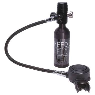Kit SPARE AIR HEED3 200 con latiguillo y regulador de 2ª etapa|