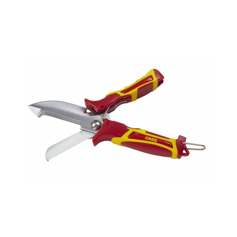 Couteau à lame pointue et cisaille SK1 OMS|