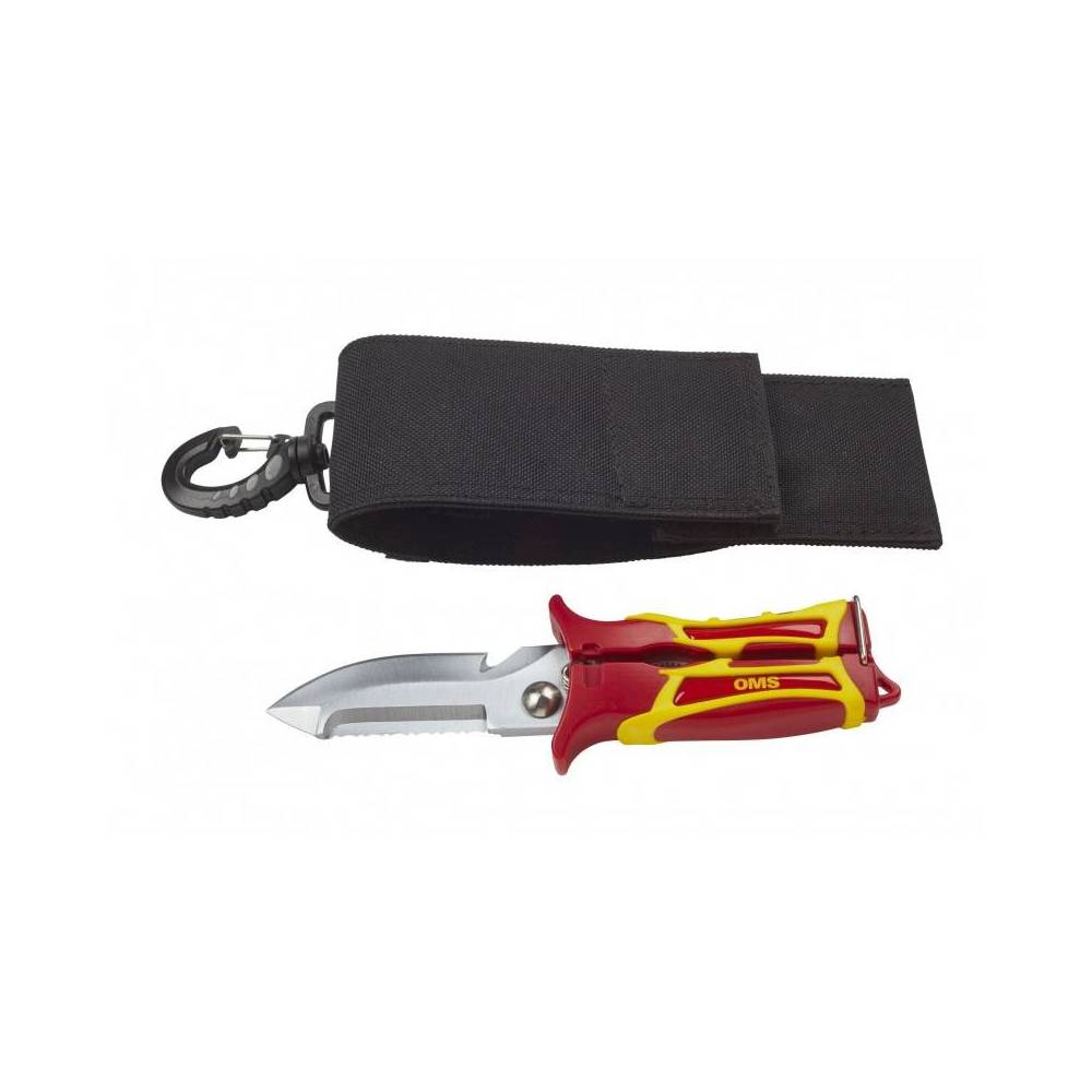 Cuchillo de hoja puntiaguda y cizalla SK1 OMS|