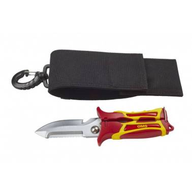 Cuchillo de hoja puntiaguda y cizalla SK1 OMS|