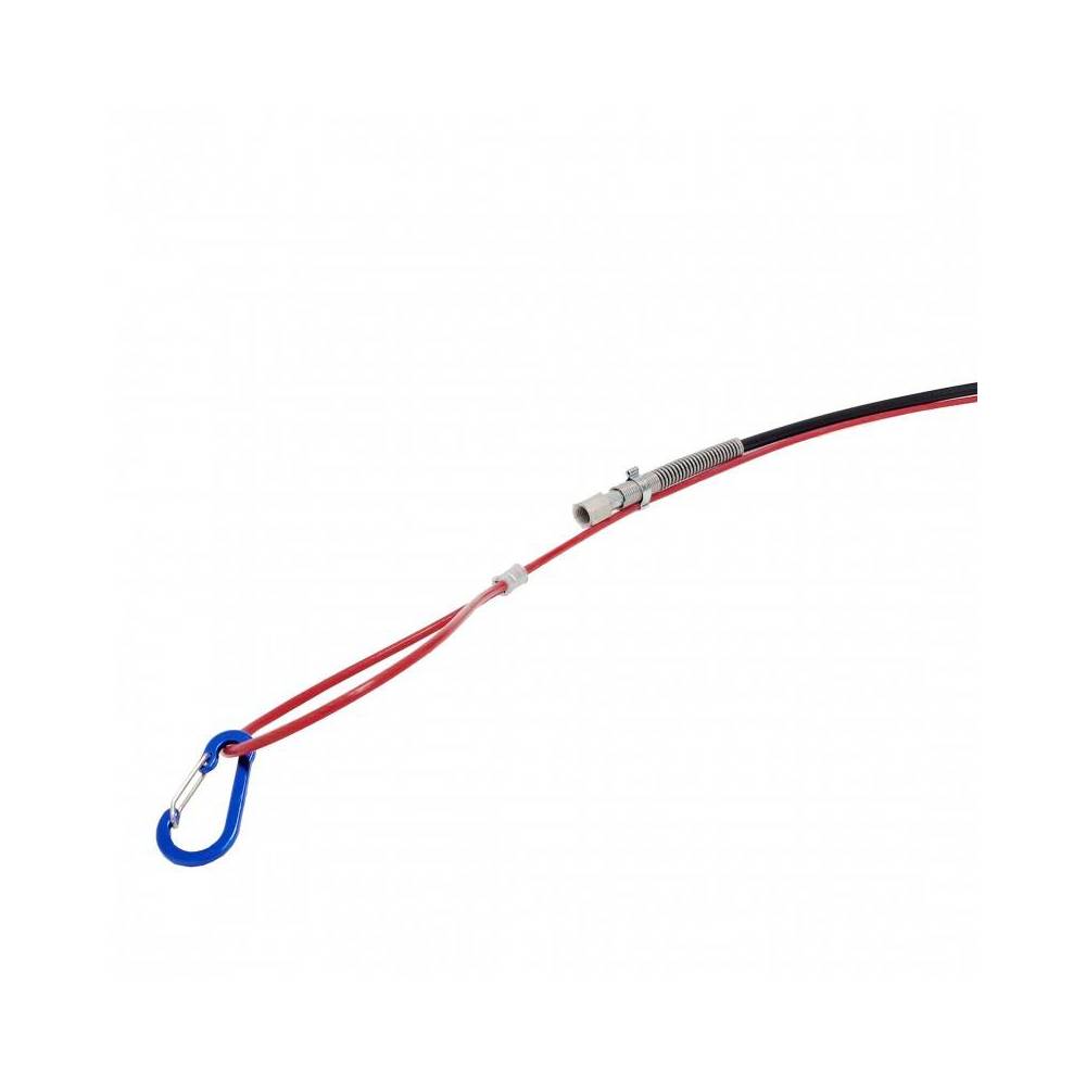 Flexible HP BAUER avec ressorts et câble anti-fouet|