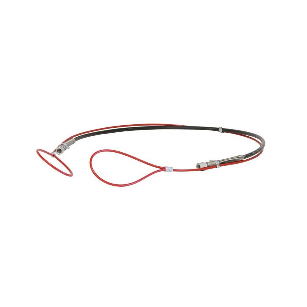 Flexible HP BAUER avec ressorts et câble anti-fouet|