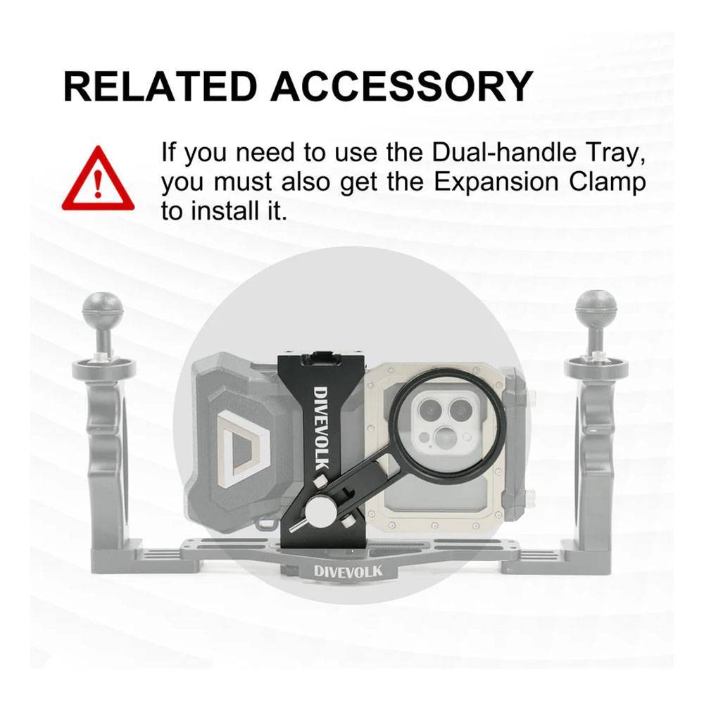 DIVEVOLK double tray|