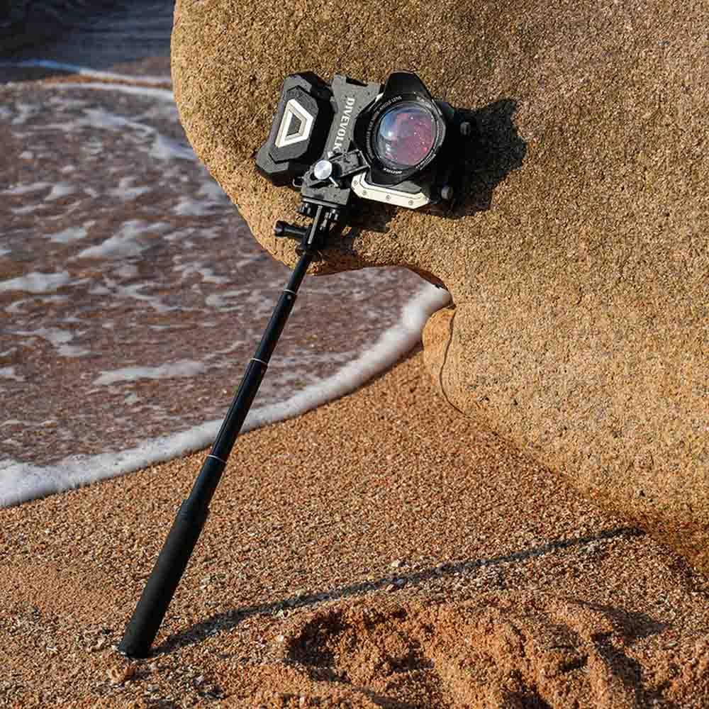 Underwater selfie stick for DIVEVOLK housing|
