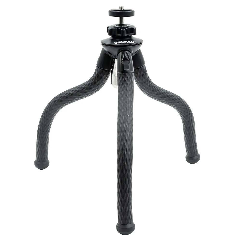 Flexible tripod for DIVEVOLK underwater housing|