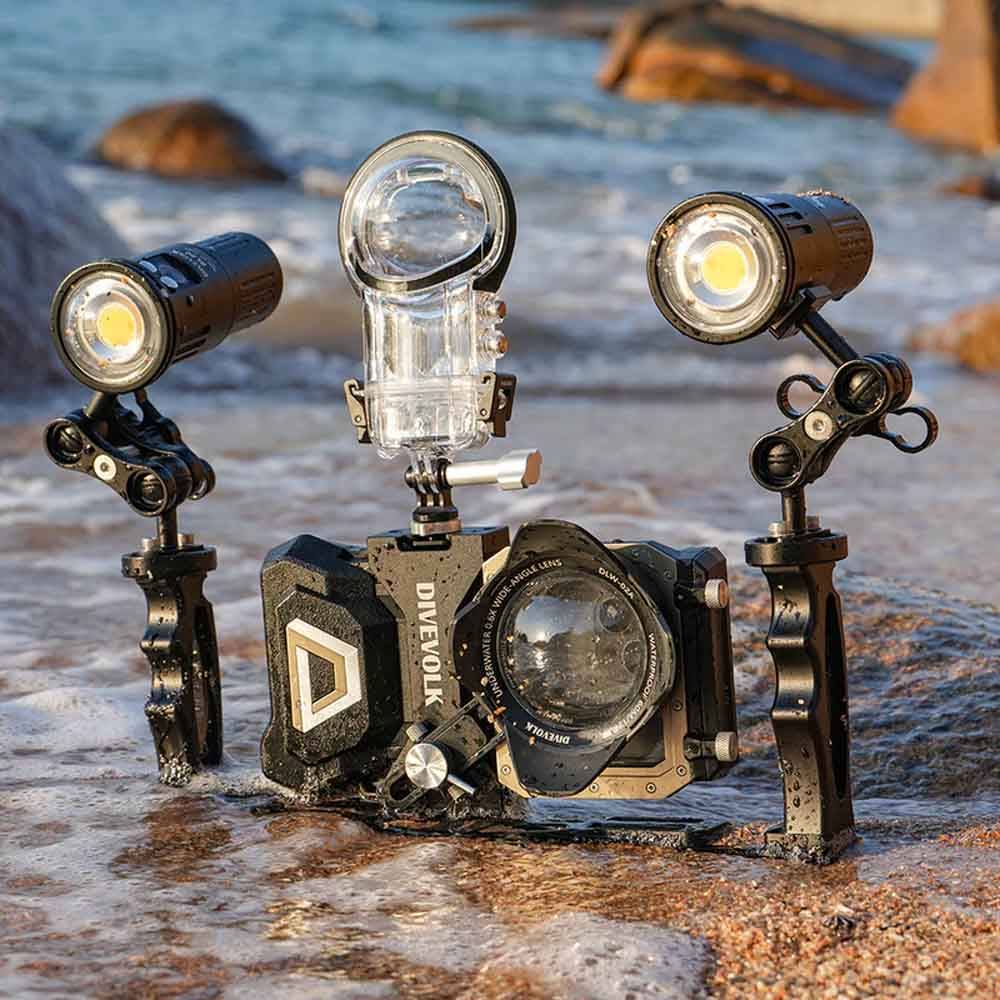 Adaptateur griffe pour caméra d'action DIVEVOLK|
