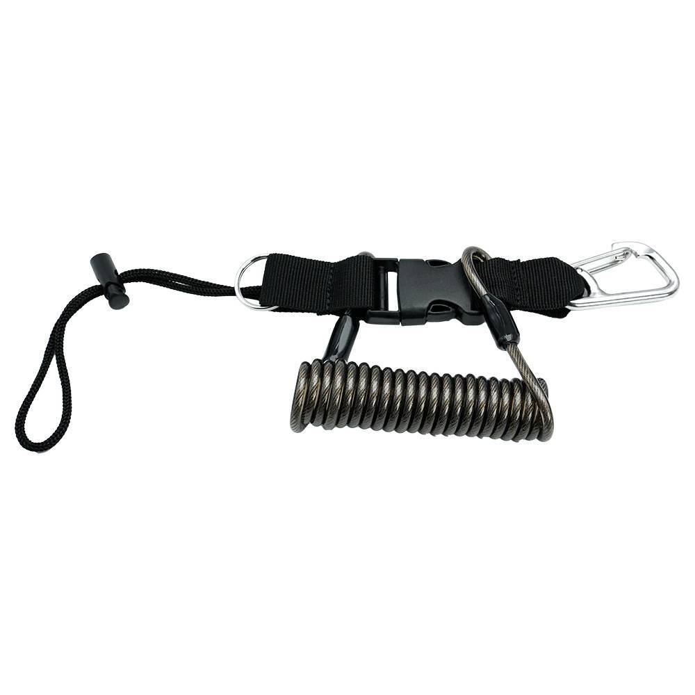 DIVEVOLK coiled security lanyard|