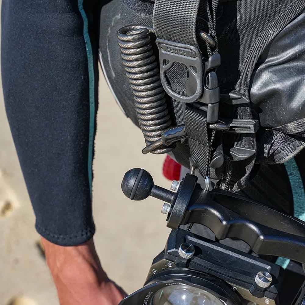 DIVEVOLK coiled security lanyard|