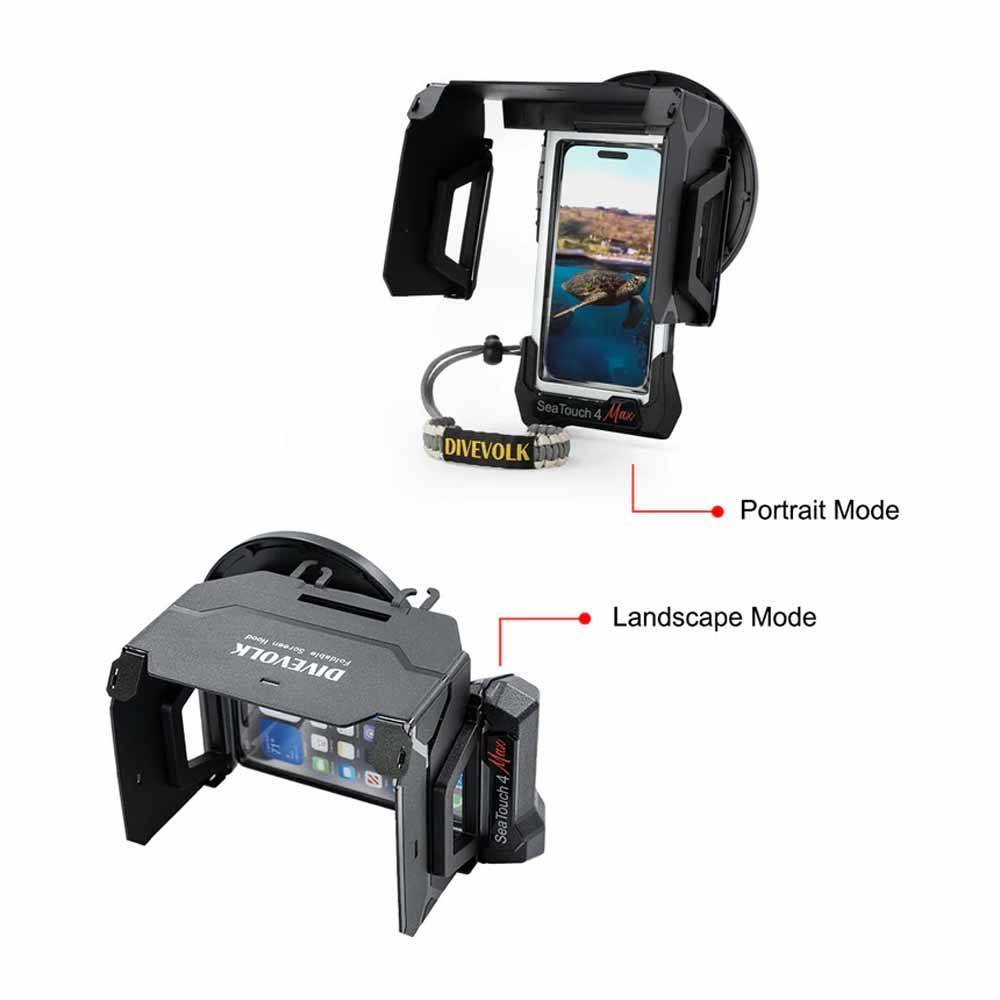 Pare soleil pliable pour caisson smartphone DIVEVOLK|