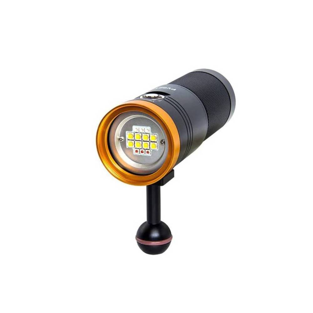 Compact diving light 5000 lumens PV52T SUPE|