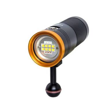 Compact diving light 5000 lumens PV52T SUPE|