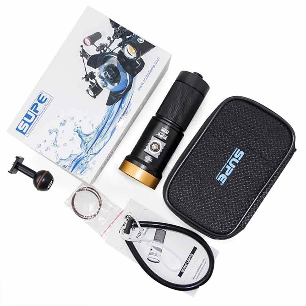SUPE RD95 exploration diving light 4000 lumen|